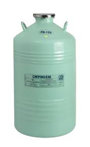 Aluminium PS 10 liquid nitrogen container