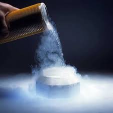 Chemical Reaction Liquid Nitrogen Gas